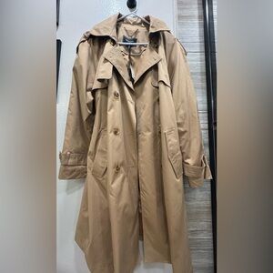 BCBGMaxAzria Camel Trench Coat